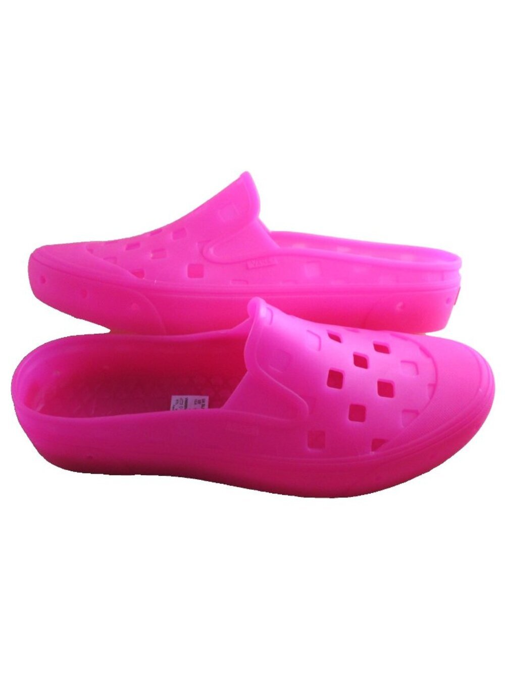Vans Men's Slip On Mule Trek Hot Pink Rubber Water Shoes Size 13 NEW